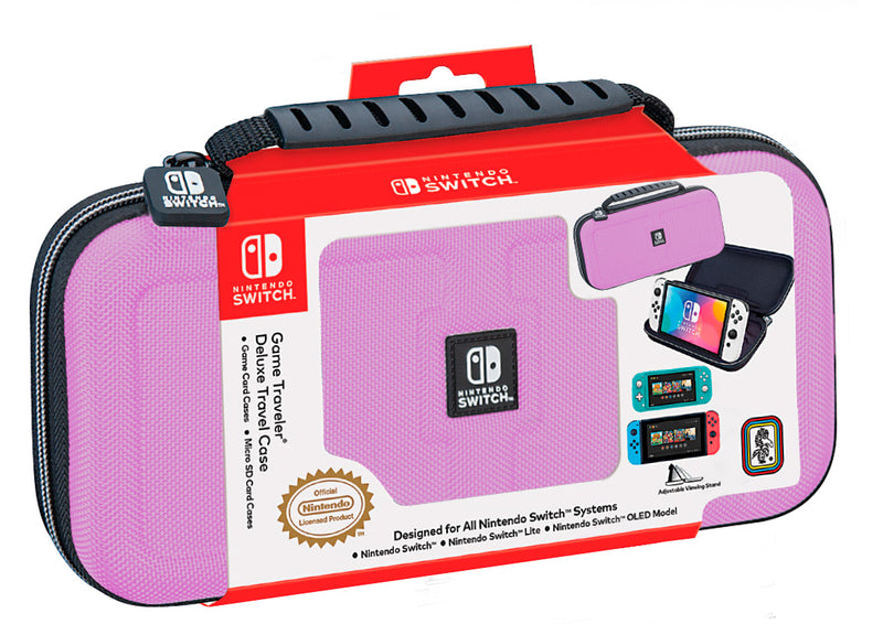 Bigben Official Case Deluxe - Pink (Nintendo Switch)