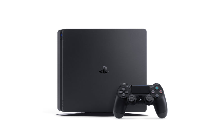 PlayStation 4 Console (PS4) (Black) + 500 GB Slim + Dualshock 4 Controller