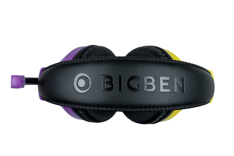 Bigben Stereo Gaming Headset V1 - Purple + Yellow (Nintendo Switch)
