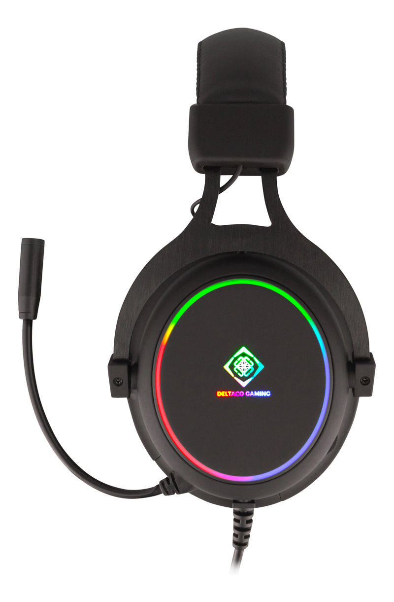 Deltaco Gaming 4-in-1 Gaming RGB Kit incl. Headset, Keyboard, Mouse, Mousepad