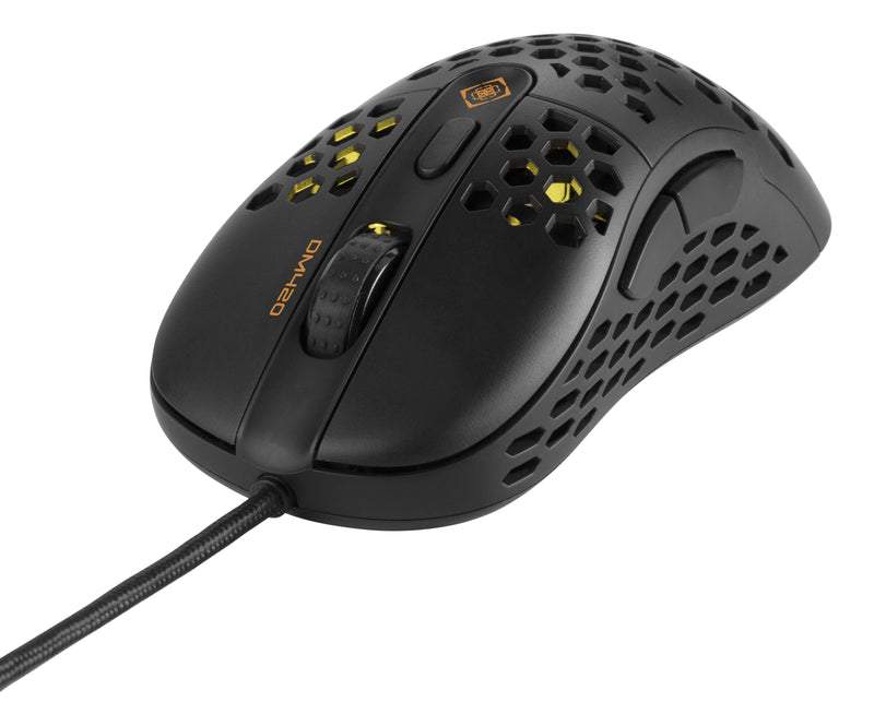Deltaco Gaming DM420 Lightweight Wired Gaming Mouse, 6400 DPI