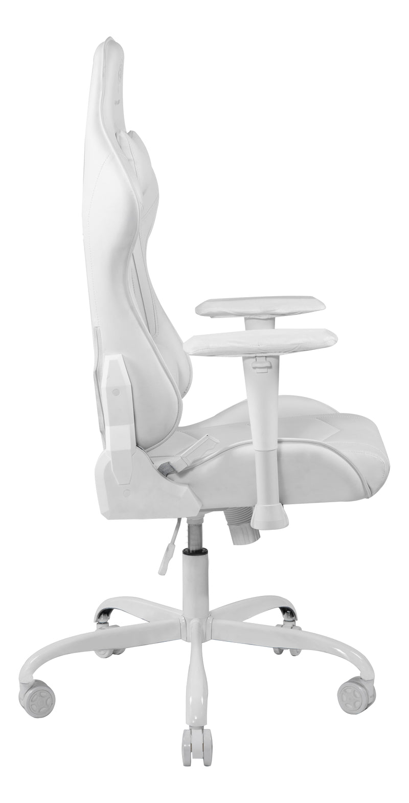 Deltaco Gaming White Line WCH80 Gaming Chair, PU-leather, iron frame - Wit