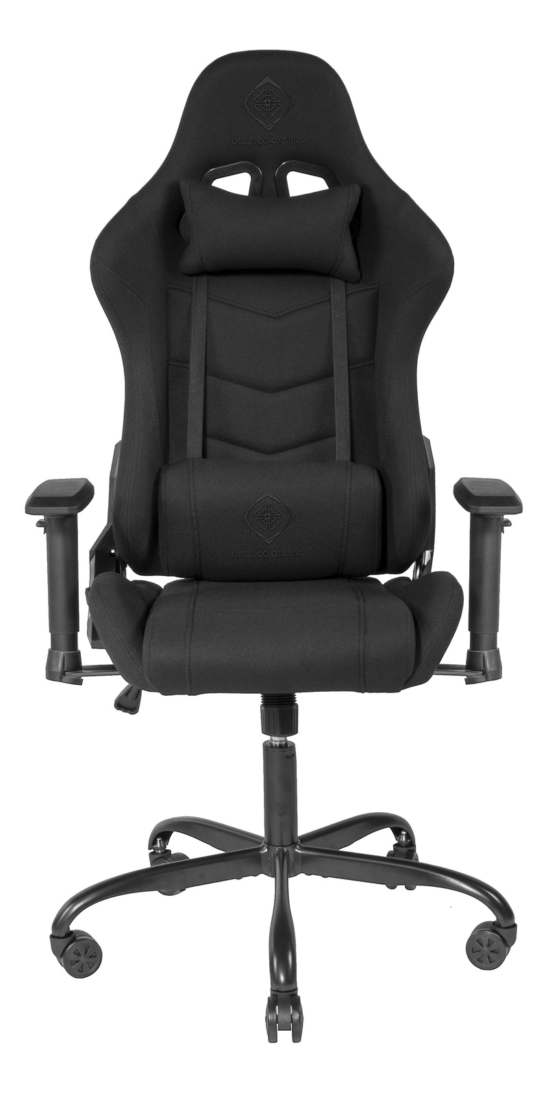 Deltaco Gaming DC220 Gaming Chair, Fabric, iron frame - Black