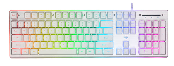 Deltaco Gaming White Line WK75 Membraan Toetsenbord - Gaming Keyboard met RGB Verlichting