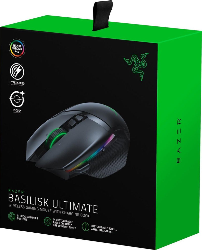 Razer Basilisk Ultimate Wireless Gaming Mouse + Mouse Dock