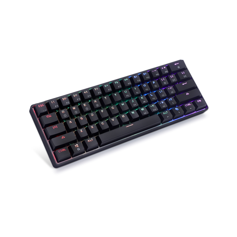 GK61 - Hot-Swappable - Gaming Toetsenbord - Mechanisch - RGB - Zwart